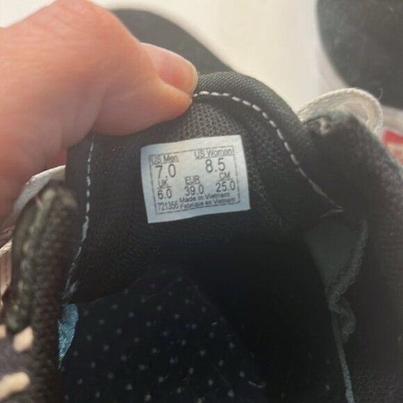 Vans Old Skool Quilt Stitch 'Black White' VN0A3WMA4B0 Sneakers, size 8.5 - Picture 11 of 12